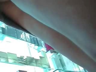 Upskirt in supermarket video