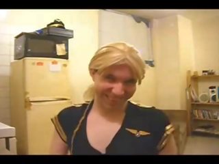 Uniformed cd dansing & wanking