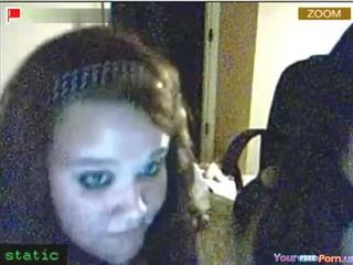 Incroyable séduisant scènes surprit sur webcam