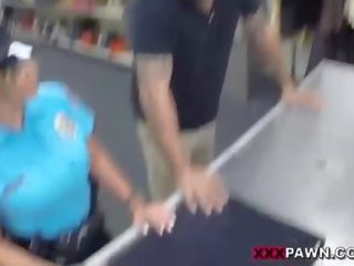 Я вдарив що великий дупка поліція officers манда