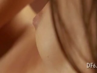 Virgin damsel masturbates