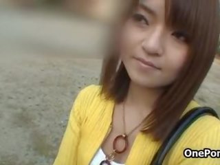 Perky Japanese Teen femme fatale Showing Of Her Tiny Firm
