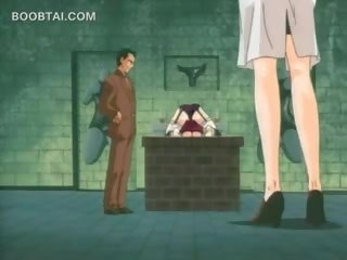 Xxx video Prisoner Anime daughter Gets Pussy Rubbed In Undies
