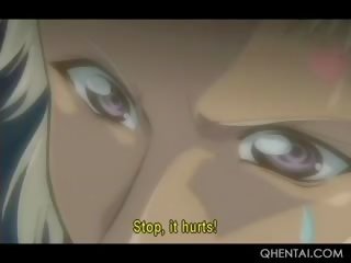 Hentai X rated movie Prisoner Gets Cunt And Mouth Nailed In Group