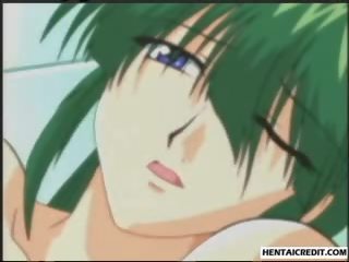 Hentai Blondie With Nipple Clamps Gets Toyed