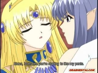 Anime Princess Threesome Assfucked