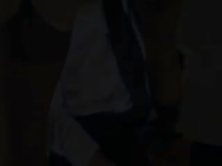 Stupendous 여학생 평복 그녀 자신 에 바지