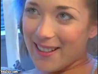 Turned on babysitter fucks a midgets big manhood superb milf