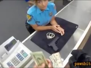 Pulis officer may malaki suso makakakuha ng pounded sa pamamagitan ng sexually aroused pawn stripling