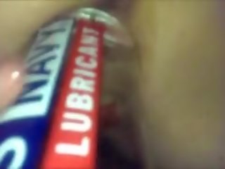 Zkurvenej sebe s the lubricant láhev