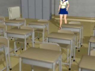 Provokatiivne 3d hentai saab jizzed poolt a hiiglane torkima