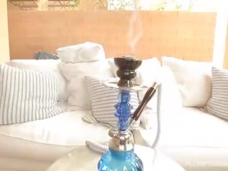 Enchanting Smoking MILF Lila stately