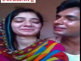 Marvelous Paki GF Kiss & Boob Press by BF- 24Cam.org
