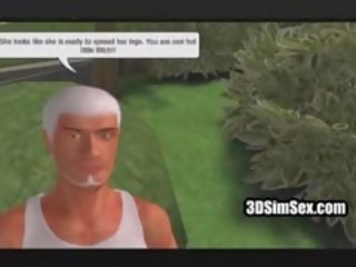 Agzyňa almak 3 adam in 3d