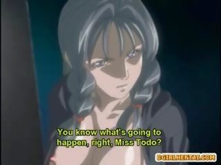 Bondage Hentai Gets Clamp Her Bounching Tits