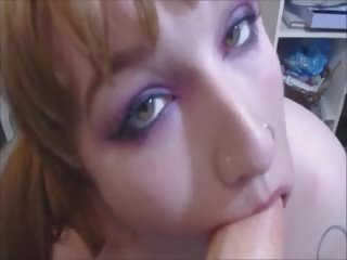 Sexually aroused gyzyl saçly ýaşlar sordyrmak on her söýgüli plastika love rod