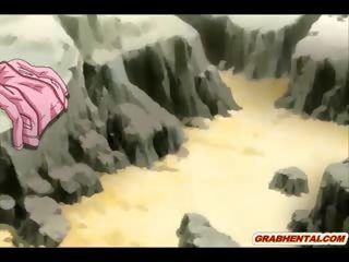 Swimsuit Hentai Sucking johnson And Slamming Fucked In The Beac