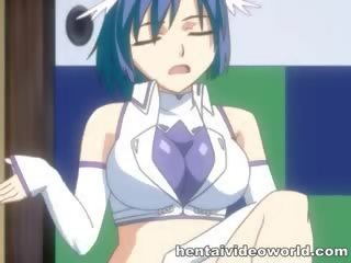 Big manga Tits fuck a concupiscent shaft