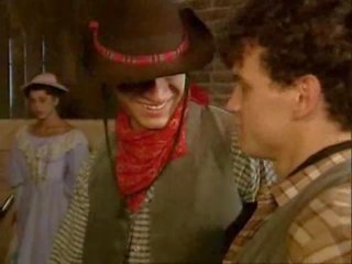 丰富 女孩 性别 夹 同 tow cowboys vid