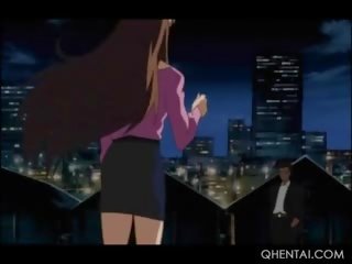 Зашеметяващ хентай seductress дупе ловък и путка пробити трудно
