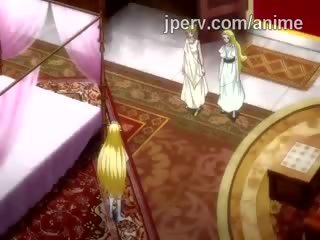 Swell elf princess screwed by bunch of tentacles in hentai vid