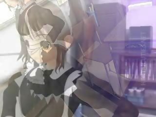 3d anime pokojská slurping a velký johnson