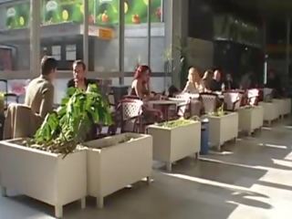 可愛 空中小姐 輕撫 硬 manhood till 射精