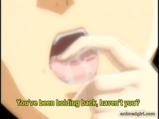 Busty Hentai Coeds Strapon Assfucked