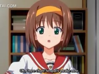 Hentai sixtynine ar pleasant rūdmataina jaunkundze
