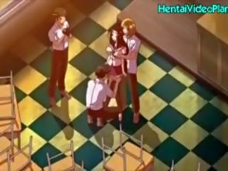 3 コック のために エロアニメ ふしだらな女