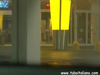 意大利人 业余 biondona trombata