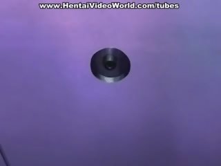 Velký tittied hentai kuřátko