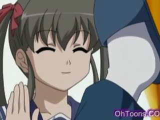 Young enchanting mademoiselle with big sexy boobs