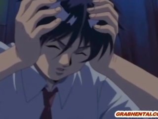 Hentai adolescent dostane orsex a brutálně v prdeli podle ghetto anime zvrhlík