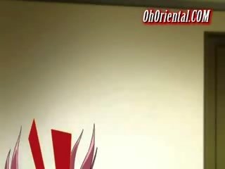 Marvellous 大 boobed 褐髮女郎 去 ahead 他 膽量