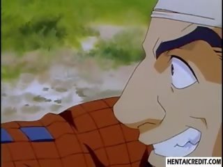 Hentai mistress Gets Fucked By Giant Man Outdoors