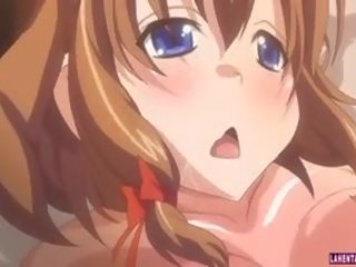 Hentai amante fica fodido e coberto em espermas