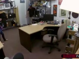 Cilik kuuban young lady seduces owner with tv