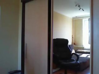 Cute mistress cleaning and lovense