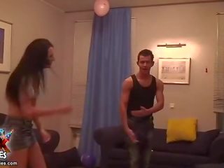 Gang bang and blondinka s gutarmak stained garyn