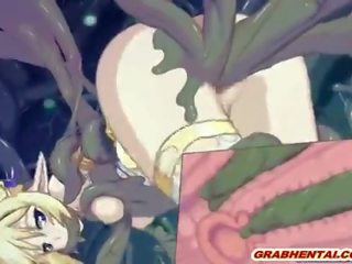 Delightful hentai elf kejiret and smashing dilatih wetpussy by s
