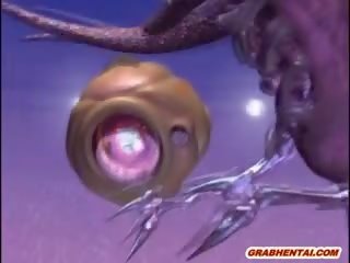3d hentaý gets ant monstr fucked