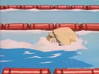 3d Anime lover movs Her fantastic Body In Swim Suit