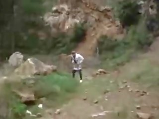 Young sweetheart Caught Pissing