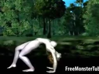 거유 3d 만화 꼬마 요정 여신 재생 와 그녀의 젖은 고양이
