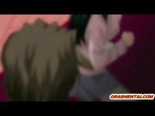 巨乳 無盡 ninja 硬 groupfucking 和 面部 cumshoting