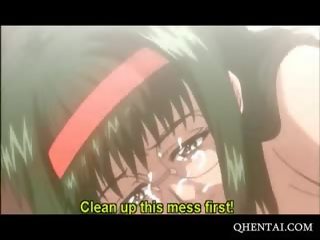 Sweet Hentai girl Machine Fucked As x rated film Slave