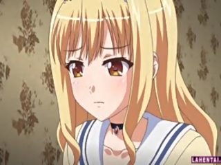 Blonde Hentai young lady Gets Her Tight Ass Pumped