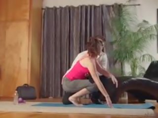 Concupiscent Brunette Paris Lincoln Finishes Her Workout Routine