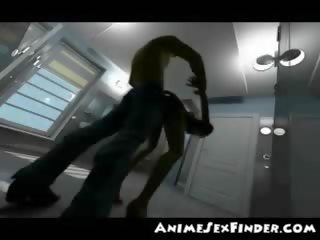 3d feature fucked in publik restroom!
